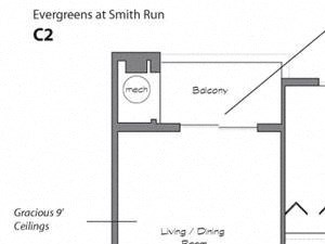 C2 w/o fire at Evergreens at Smith Run, Fredericksburg, Virginia