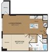 A1a Floorplan A1a Floorplan at Harrison at Reston Town Center