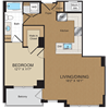 A2 Floorplan A2 Floorplan at Harrison at Reston Town Center