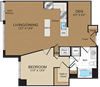 B1 Floorplan B1 Floorplan at Harrison at Reston Town Center