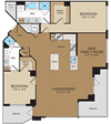 D1 Floorplan D1 Floorplan at Harrison at Reston Town Center