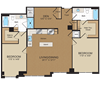 D3 Floorplan D3 Floorplan at Harrison at Reston Town Center