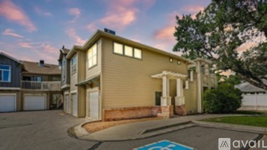 A house with a garage is available for sale.