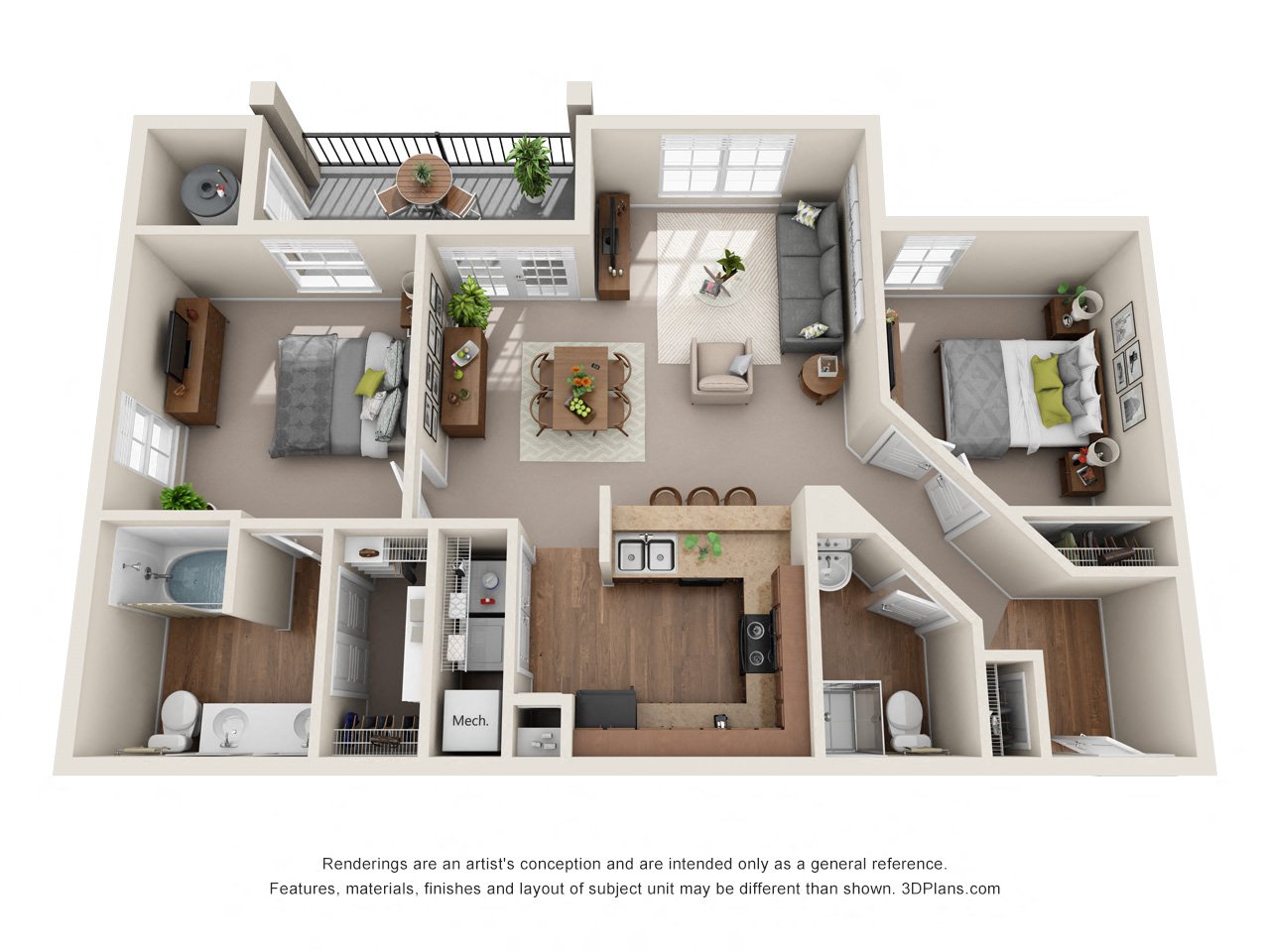 Pinehurst Floor Plan at The Fairways at Star Ranch, Hutto, TX, 78634