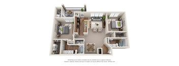 Riviera Floor Plan at The Fairways at Star Ranch, Hutto