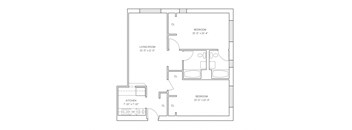 2 BR / 2 BA