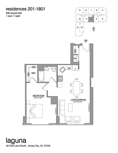 45 Park Lane South 1-3 Beds Apartment for Rent - Photo Gallery 12