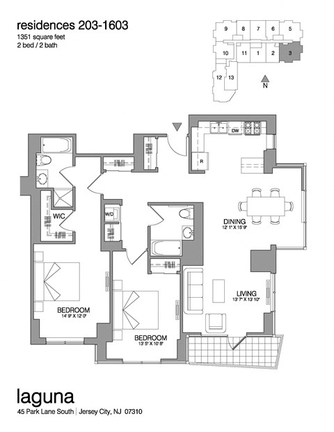 45 Park Lane South 1-3 Beds Apartment for Rent - Photo Gallery 13