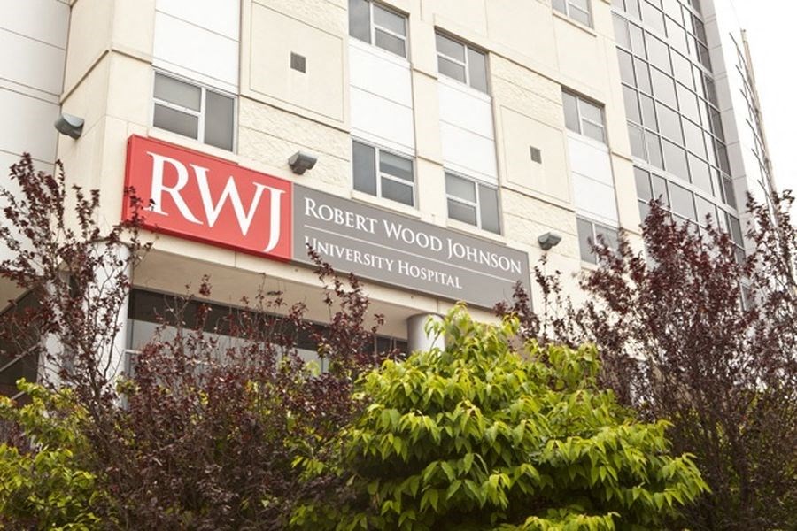 a large building with a sign on the front of it