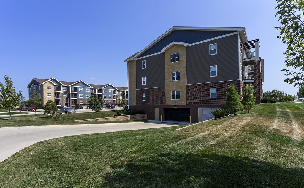 underground parking garage entrance