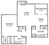 Woodbridge Crossing Floor Plan Woodbridge Crossing Apartment Homes, Temple, Texas, TX, apartments in Temple, Temple Rentals, Temple Apartments, Temple Apartments for Rent