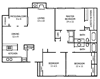 Woodbridge Crossing Floor Plan Woodbridge Crossing Apartment Homes, Temple, Texas, TX, apartments in Temple, Temple Rentals, Temple Apartments, Temple Apartments for Rent