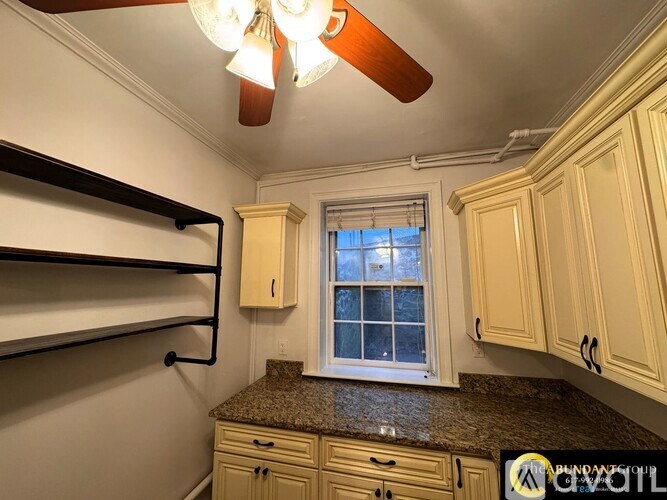 A floor plan for a home at 1253 Beacon Street in Brookline, MA.