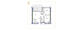 2 Bed 1 Bath - C2
