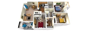 3 Bedroom Floor Plan