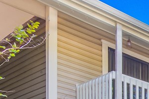 Woodcliff apartments leasing center entrance in Pensacola, Florida