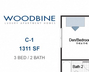 C-1 three bedroom apartment for rent C-1 three bedroom apartment for rent