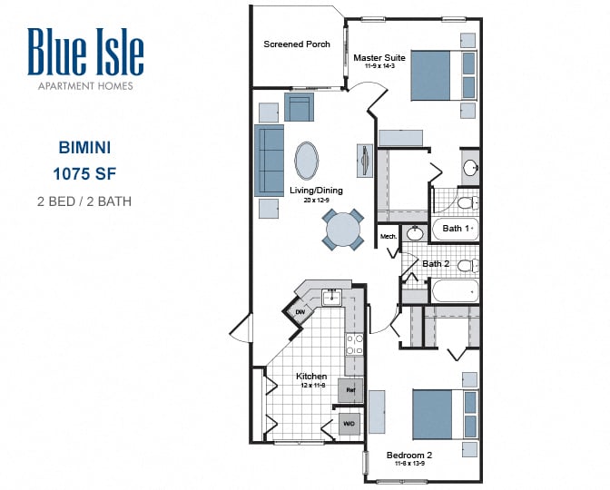 Blue Isle | One- and Two-Bedroom Apartments in Coconut Creek, Florida