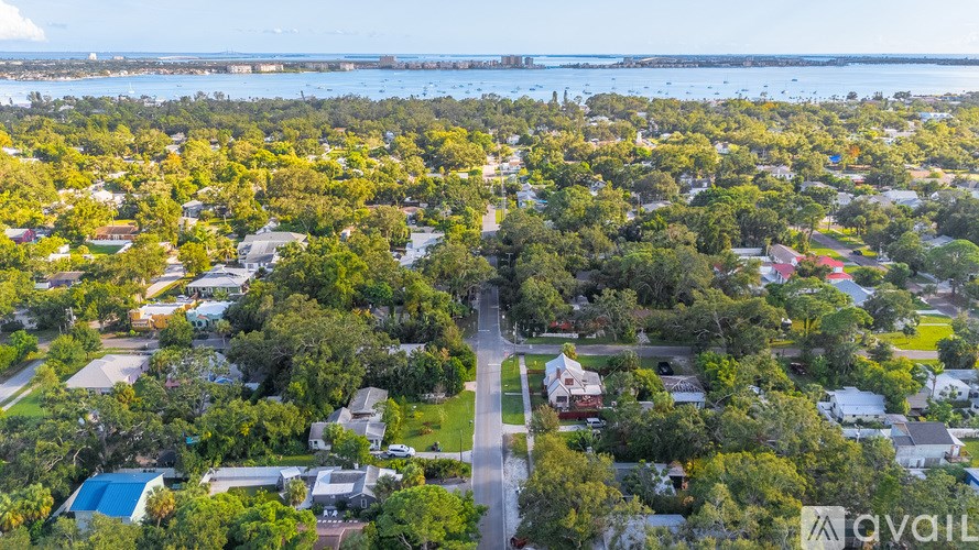 A small laundry room with a washer and dryer.