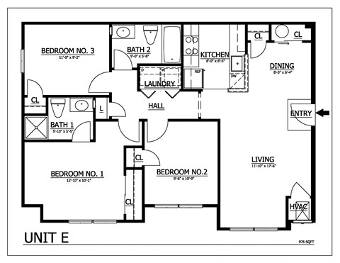 Bldg B - Highbridge Lane, 1-3 Beds Apartment, Student, Affordable for Rent - Photo Gallery 5