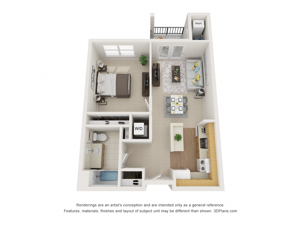 1 Bedroom