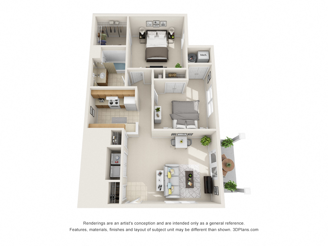 2 Bedroom Flat