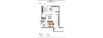 1 Bedroom, 1 Bathroom