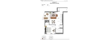 1 Bedroom, 1 Bathroom