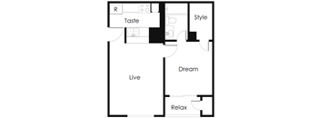 floor plan options in our east riverside apartments