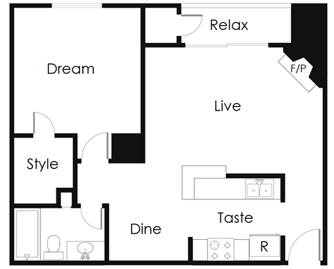 floor plan options in our east riverside apartments