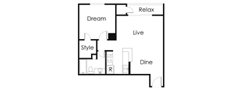 floor plan options in our east riverside apartments