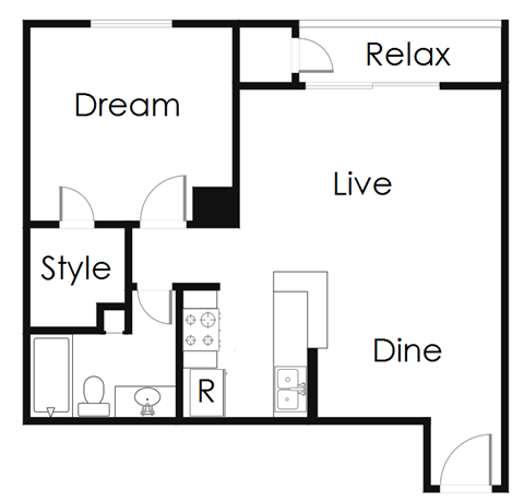 floor plan options in our east riverside apartments