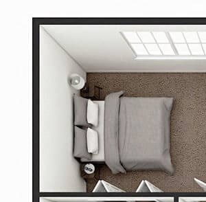 2 bedroom apartment floor plan