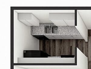 1 bedroom apartment floor plan