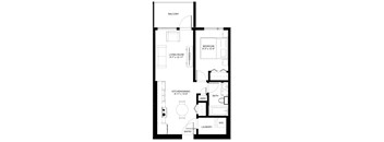 1A - 1 Bedroom, 1 Bathroom