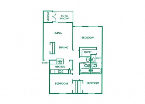 1906 Sam Houston Dr. 1-3 Beds Apartment, Townhouse for Rent - Photo Gallery 28