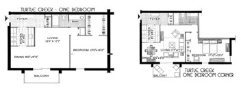 1 Bedroom, 1 Bathroom