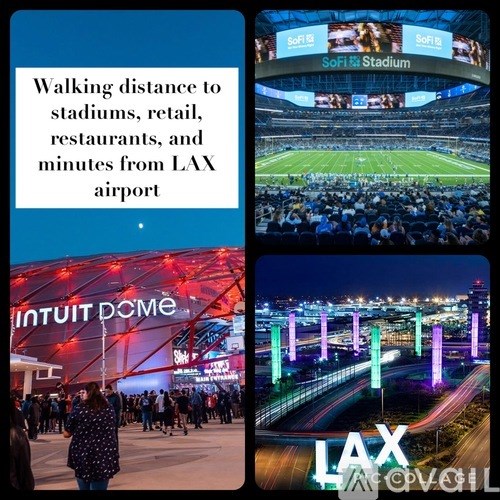 A collage of images showing various locations and landmarks.