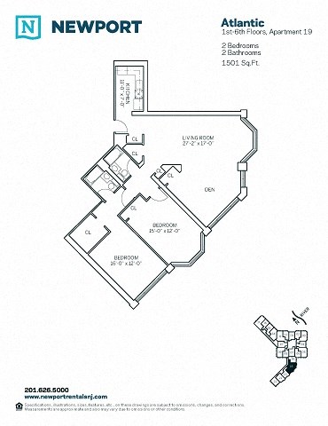 121 Town Square Place Studio-4 Beds Apartment for Rent - Photo Gallery 23