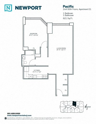 121 Town Square Place Studio-4 Beds Apartment for Rent - Photo Gallery 19