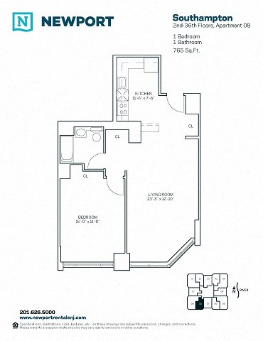 121 Town Square Place Studio-4 Beds Apartment for Rent - Photo Gallery 31