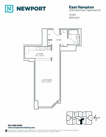 121 Town Square Place Studio-4 Beds Apartment for Rent - Photo Gallery 24