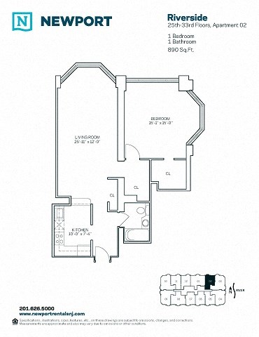 121 Town Square Place Studio-4 Beds Apartment for Rent - Photo Gallery 28