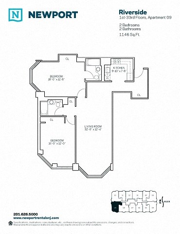 121 Town Square Place Studio-4 Beds Apartment for Rent - Photo Gallery 30