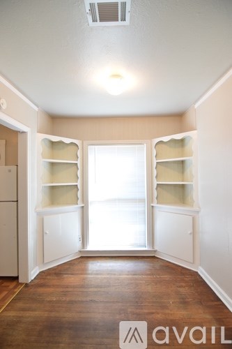 A real estate advertisement for a property management service.