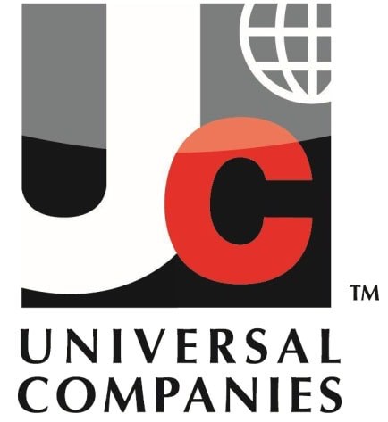 The image is a logo of Universal Companies.