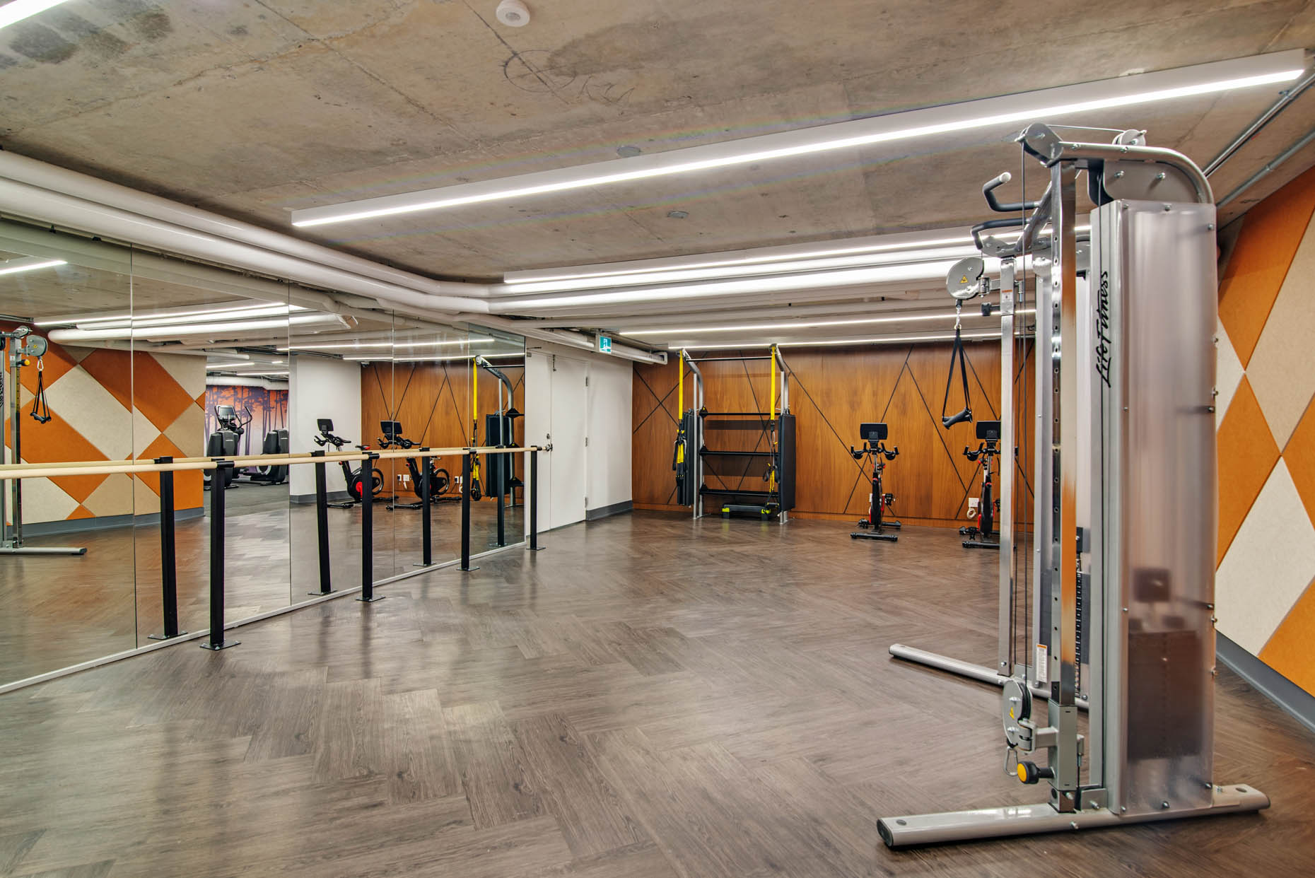 Fully Equipped Fitness Centre with Yoga Studio Space