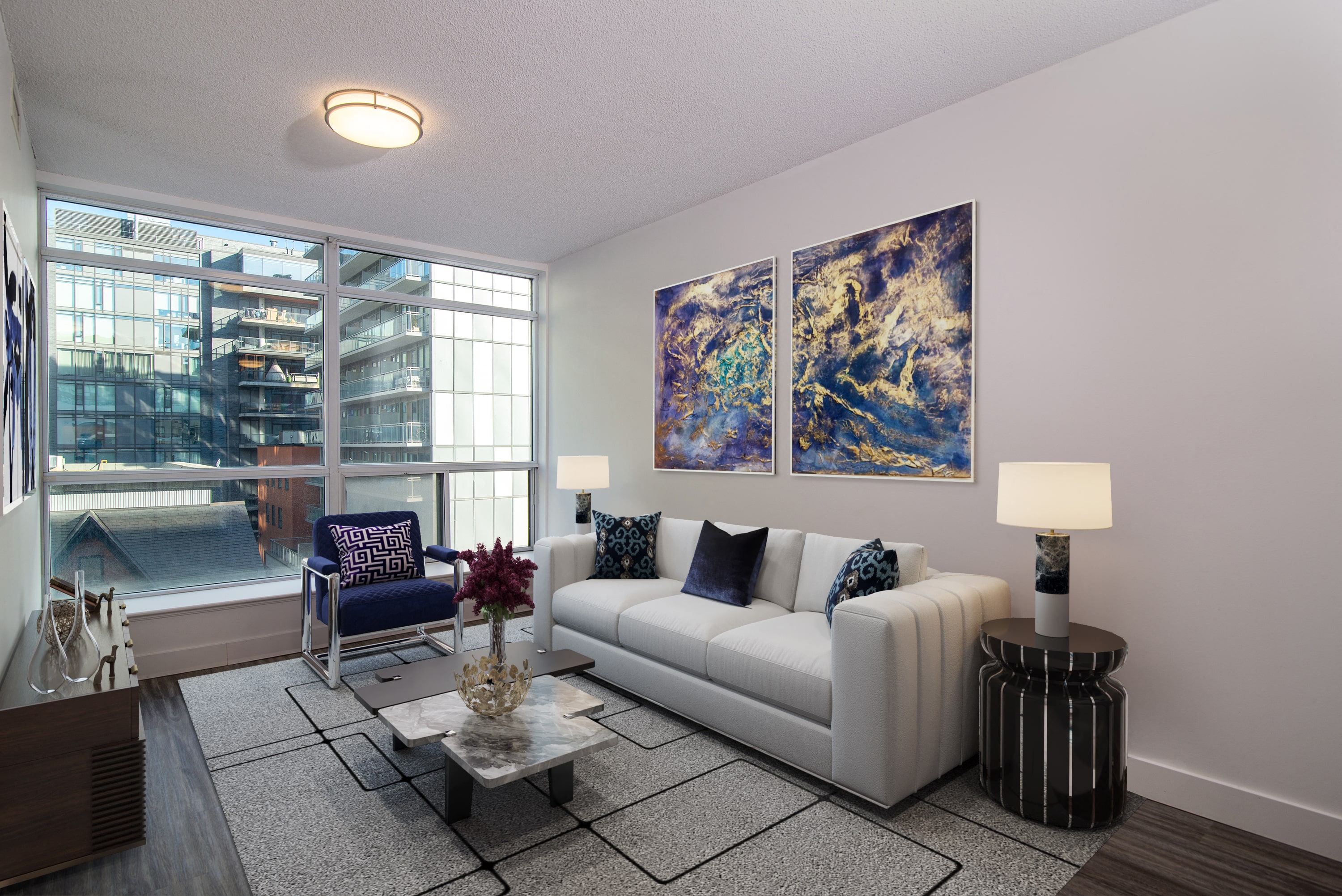 Renovated Living Room