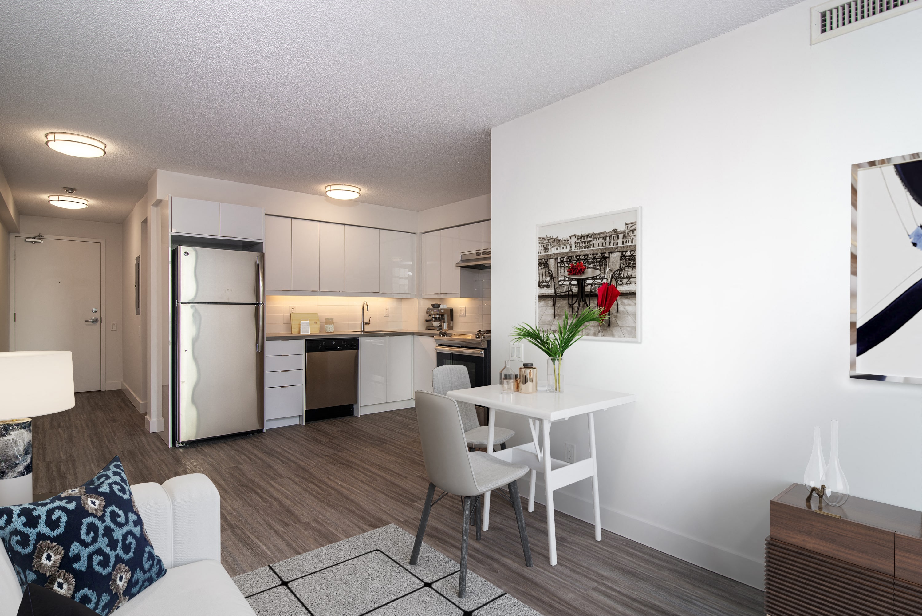 Kitchen and Dining Area