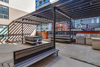 East Courtyard Terrace with BBQ